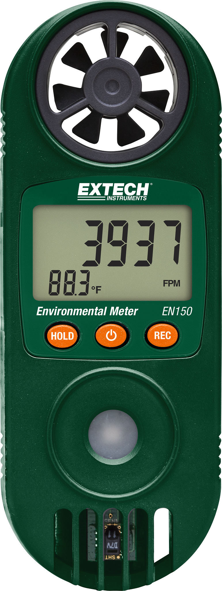 Extech EN150 Compact Hygro-Thermo-Anemometer with UV Light