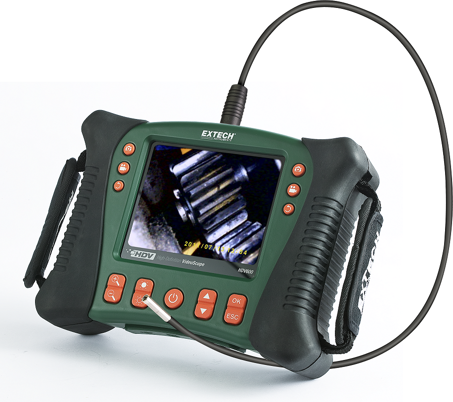 Extech HDV-5CAM-1FM Flexible 1m Videoscope Cable with 5.5mm Camera and Macro Lens Extech Instruments