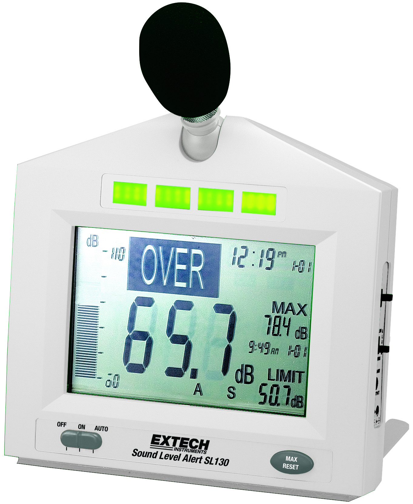 Extech SL130W Sound Level Alert with Alarm