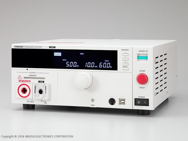 Kikusui TOS5200 AC Hipot Tester, 5kV