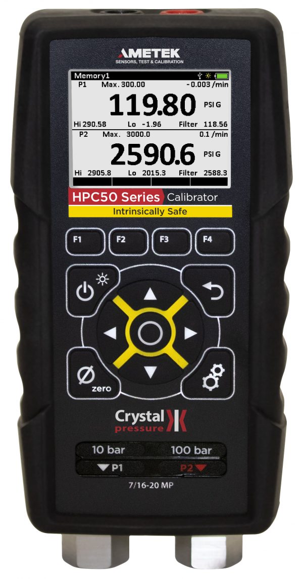 Crystal Engineering HPC50 (HPC51 / HPC2) Series Intrinsically Safe Pressure Indicator