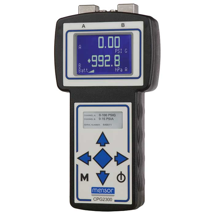 Mensor CPG2300 Portable Digital Pressure Gauge